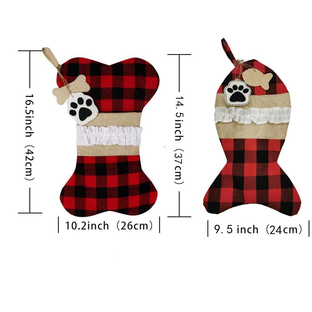 Pet Christmas stocking for dogs and cats - view 3
