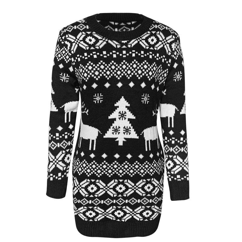 Women's knitted Christmas jumper