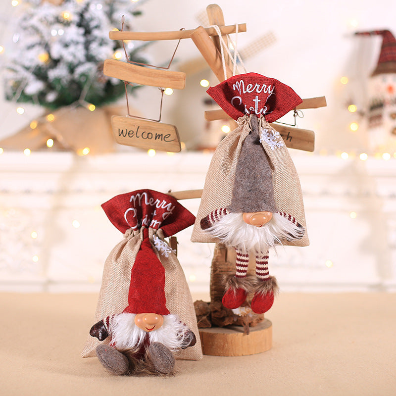 Gnome Christmas gift bags