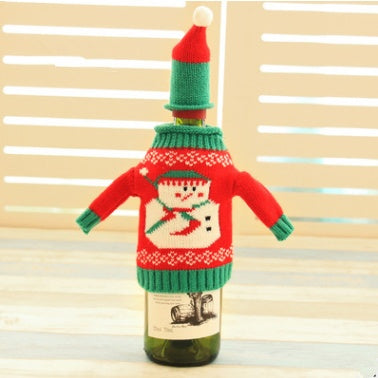 Christmas wine bottle sweater - view 11