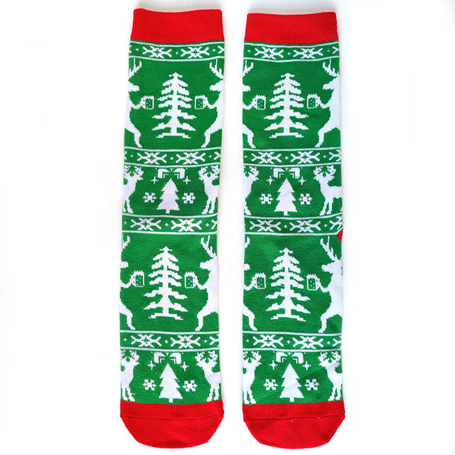 Men's Christmas Crew Socks - 16 Fun Festive Designs