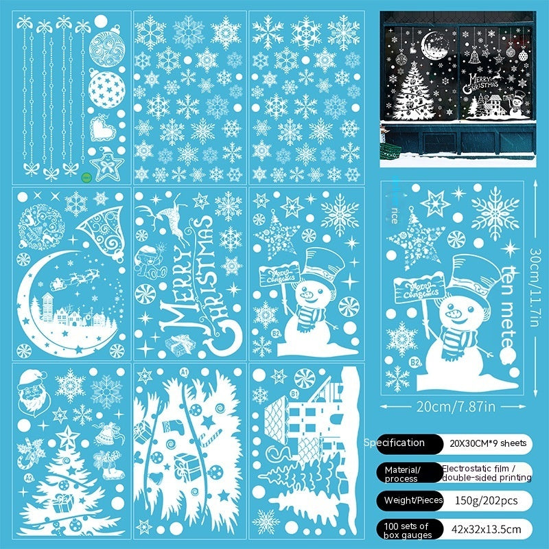 Christmas window clings - view 8