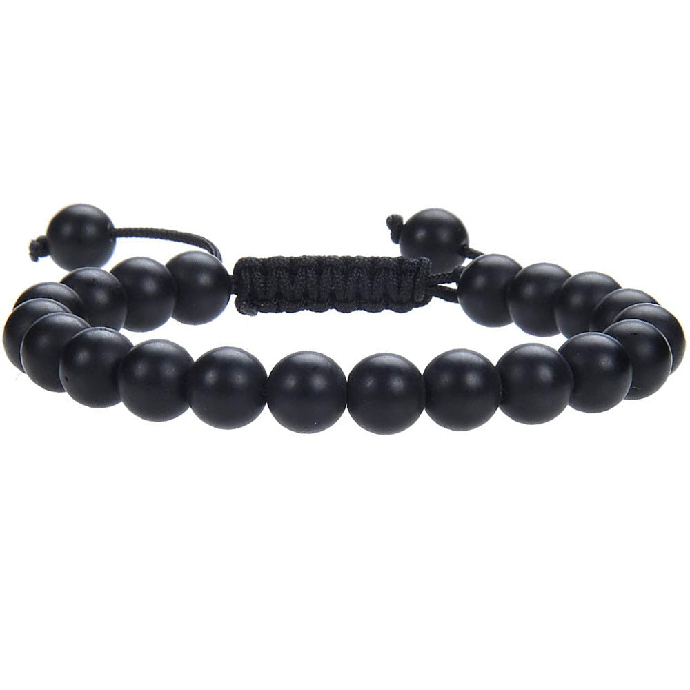 Natural stone bead bracelet