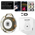 Retractable camping string lights