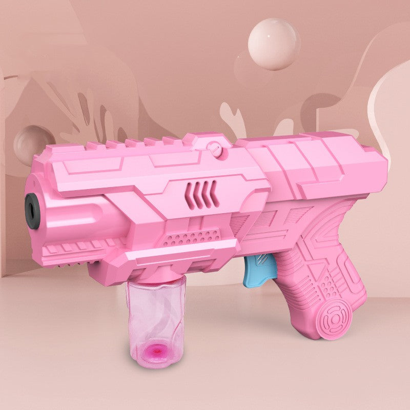 Automatic bubble gun for kids