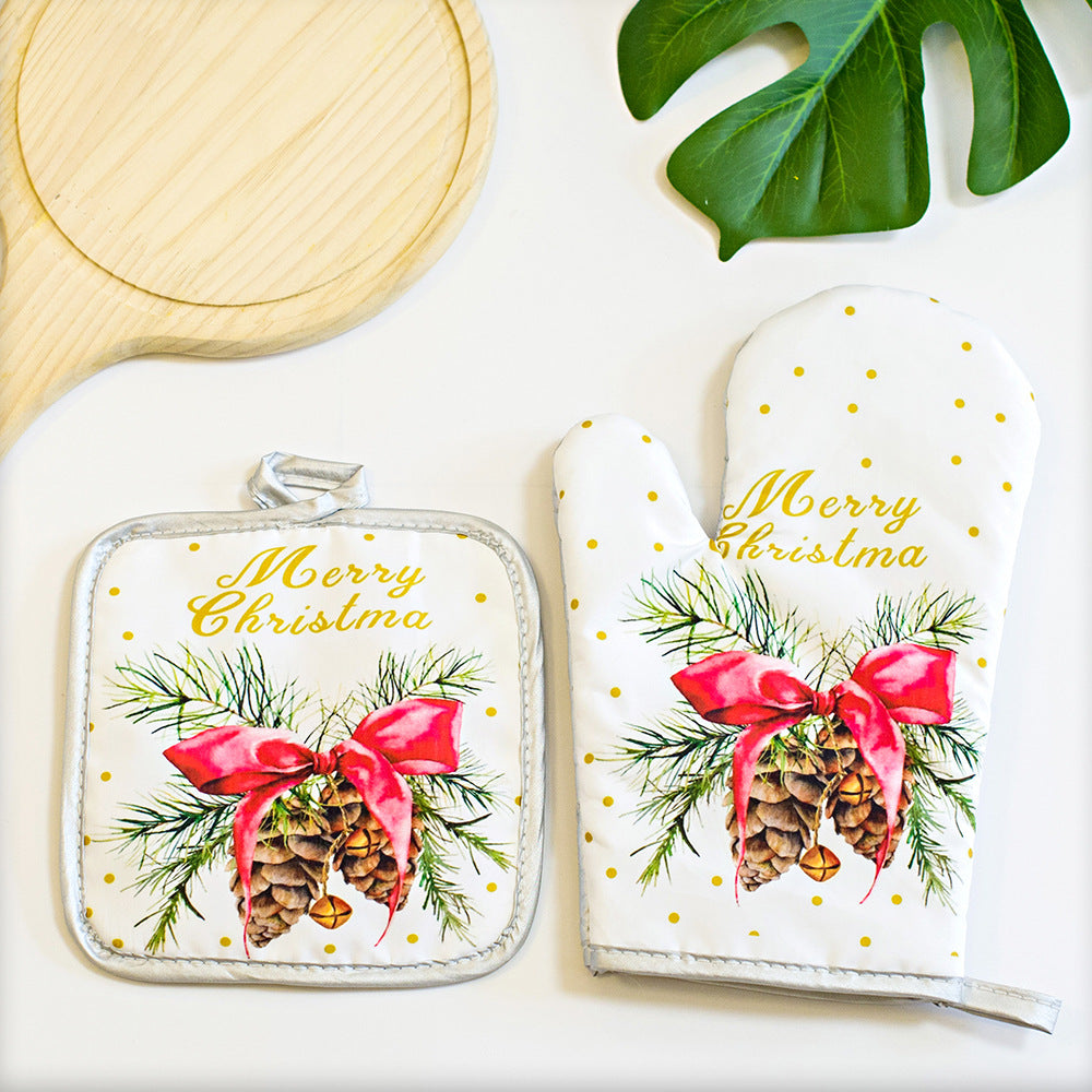Christmas oven mitt - view 6