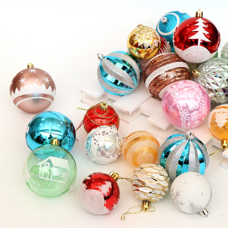 Shatterproof Christmas tree baubles