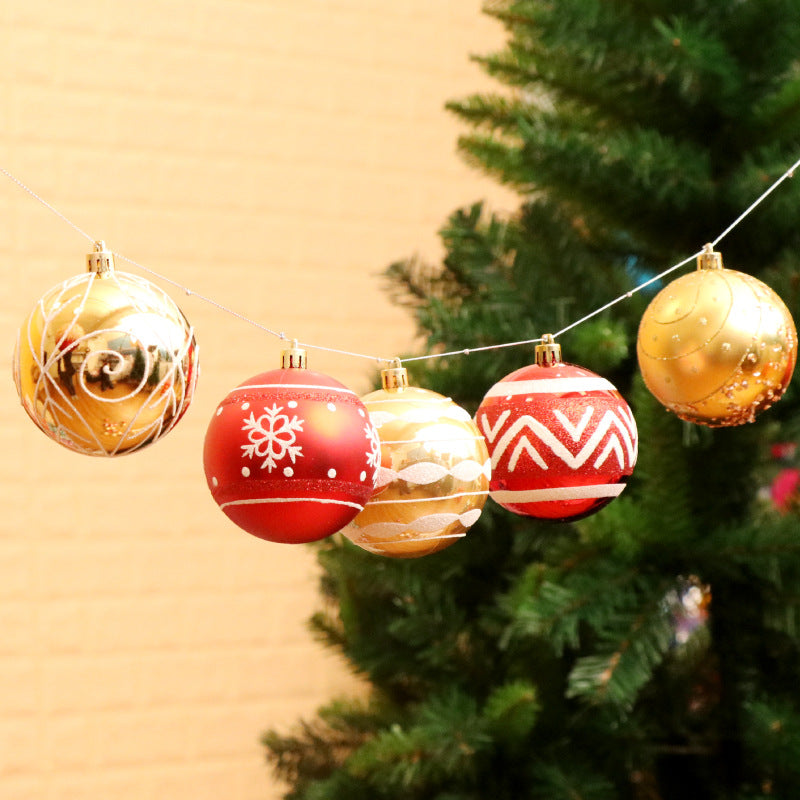 Shatterproof Christmas tree baubles - view 2