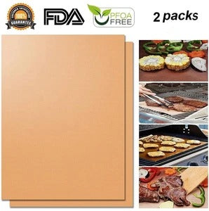 Non-stick BBQ grill mats