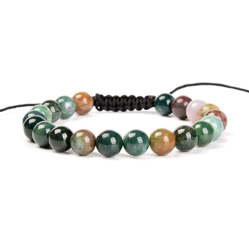 Natural stone bead bracelet