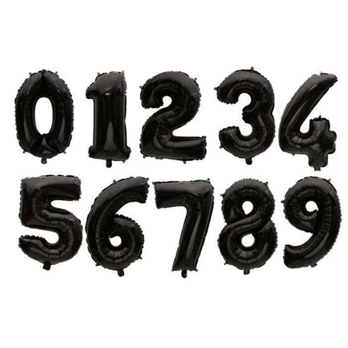 32 inch number foil balloons