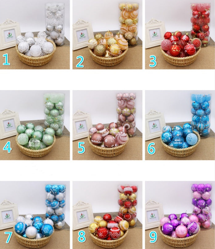Shatterproof Christmas tree baubles - view 3