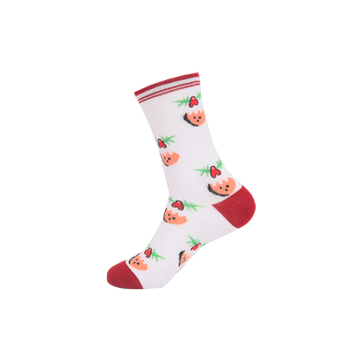 Christmas Socks - Santa, Reindeer & Snowman Designs (Single or 5 Pack)