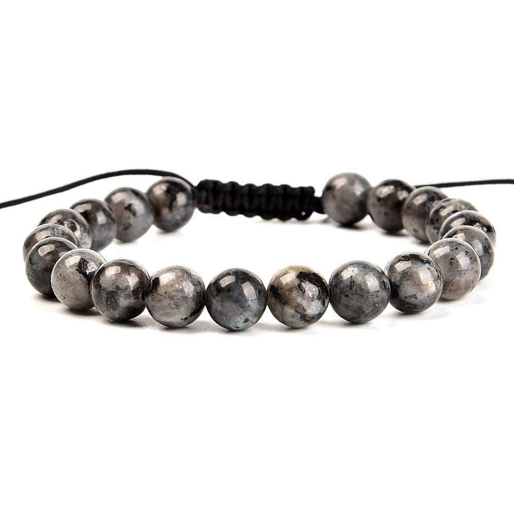Natural stone bead bracelet