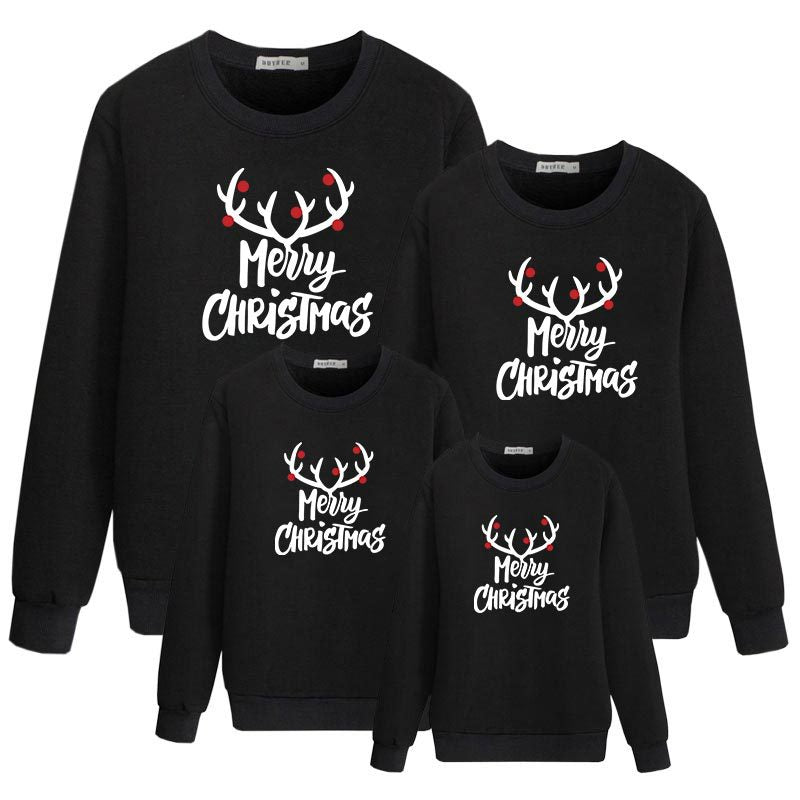 Matching family Christmas jumpers