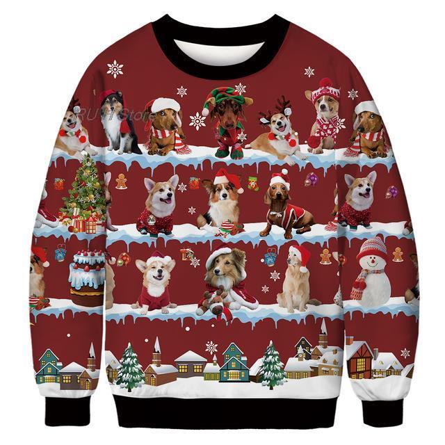 Funny novelty Christmas sweater