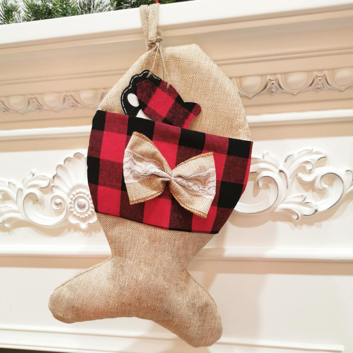 Pet Christmas stocking for dogs and cats - view 5