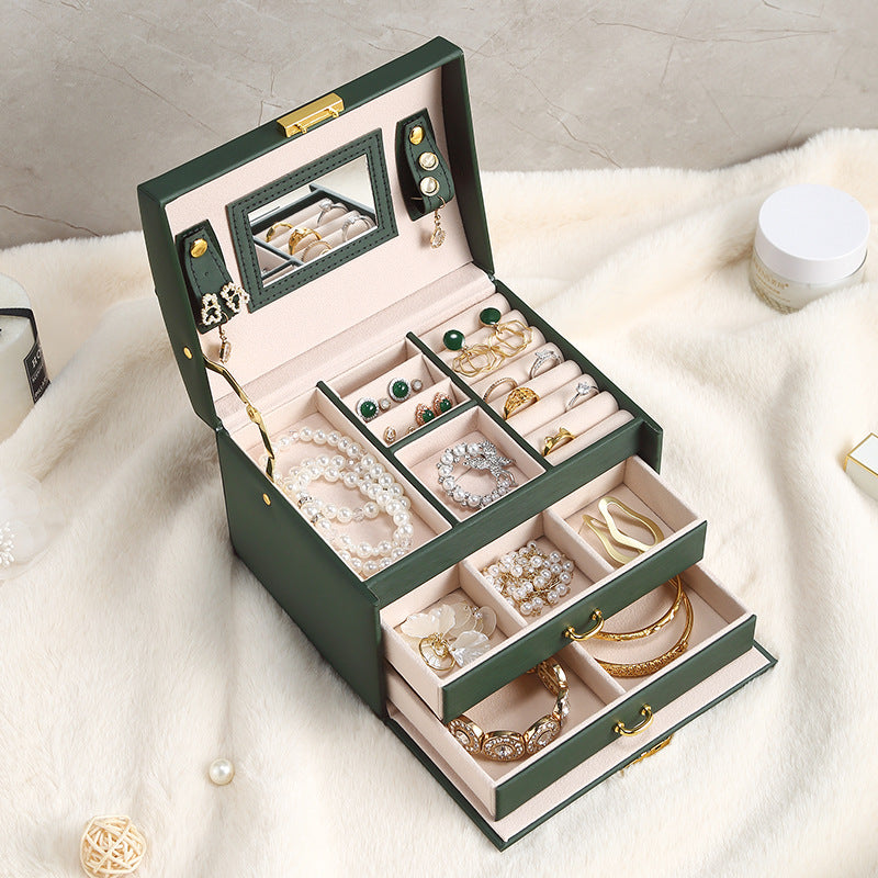 Three tier jewellery box