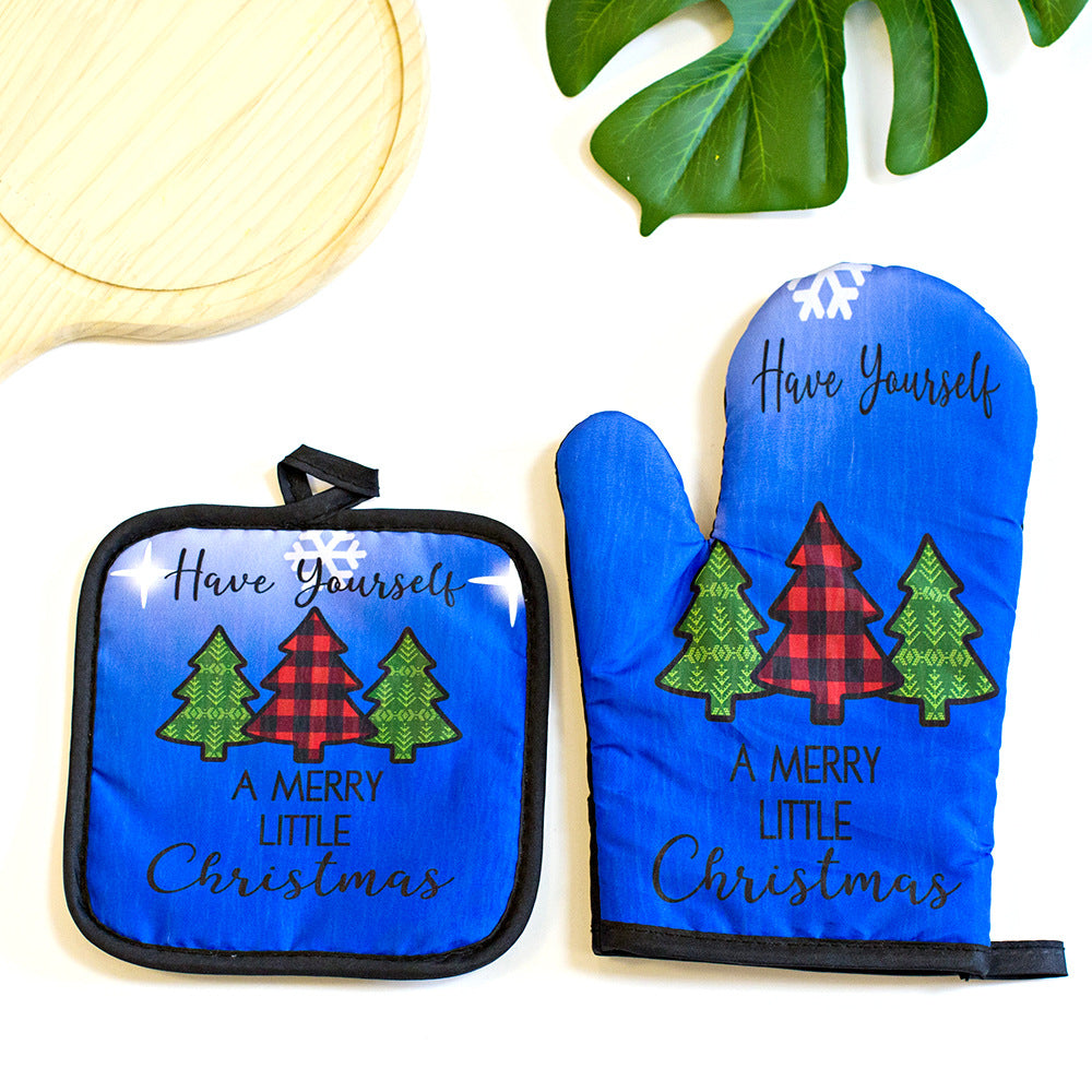 Christmas oven mitt - view 3