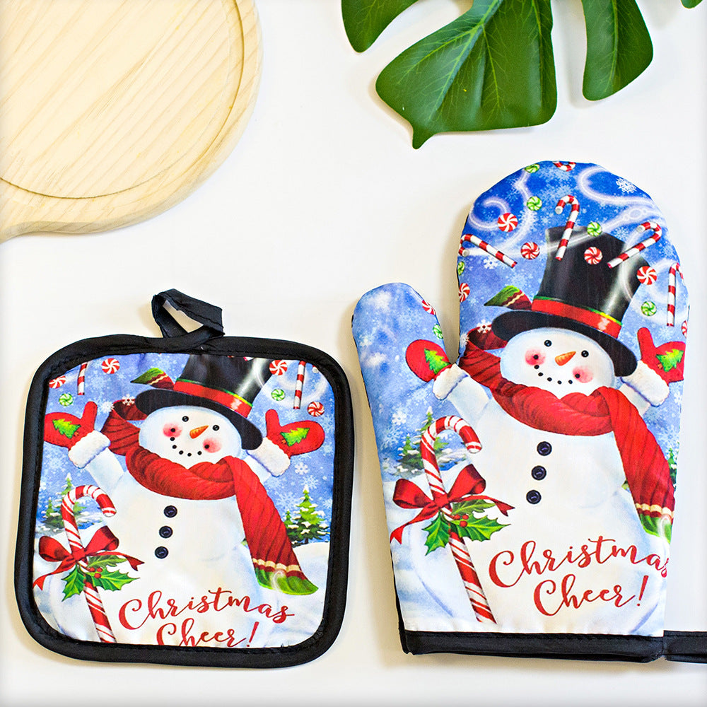 Christmas oven mitt - view 8
