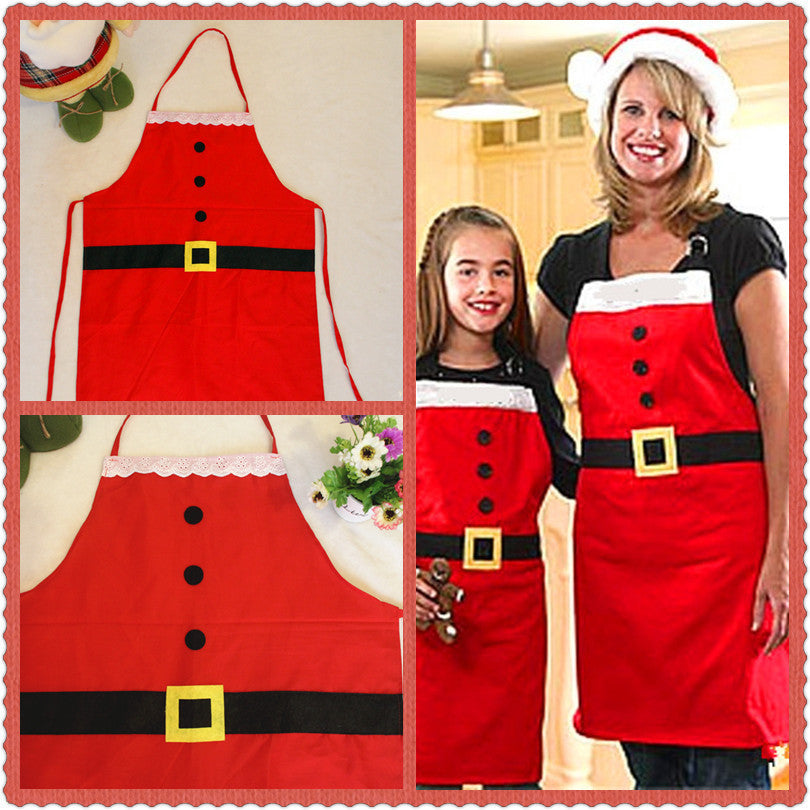 Santa Christmas apron