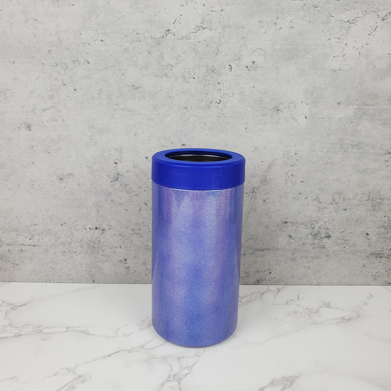 Stainless steel can cooler stubby holder