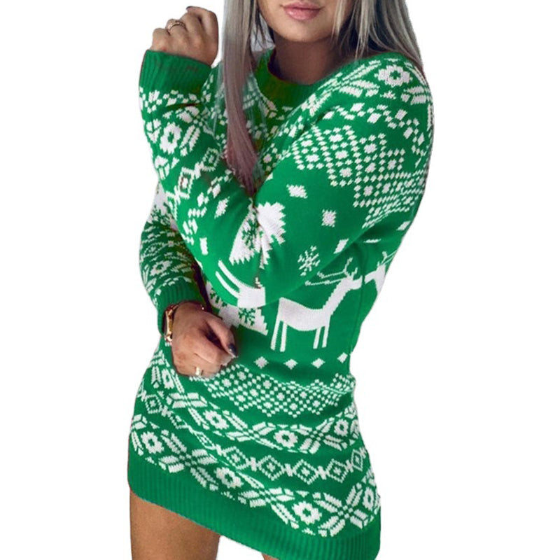 Women's knitted Christmas jumper