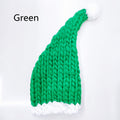 Chunky knit elf hat