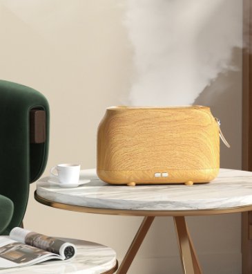 Flame Effect Aroma Diffuser - Realistic Fire Mist Humidifier