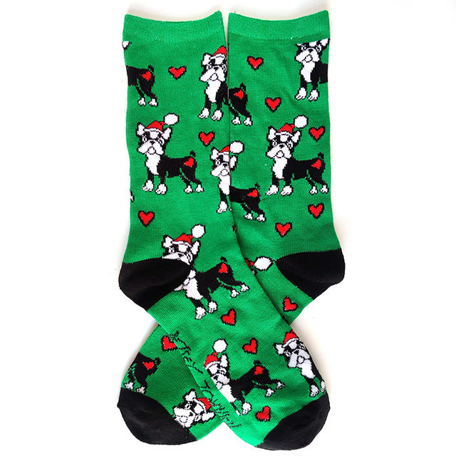 Men's Christmas Crew Socks - 16 Fun Festive Designs