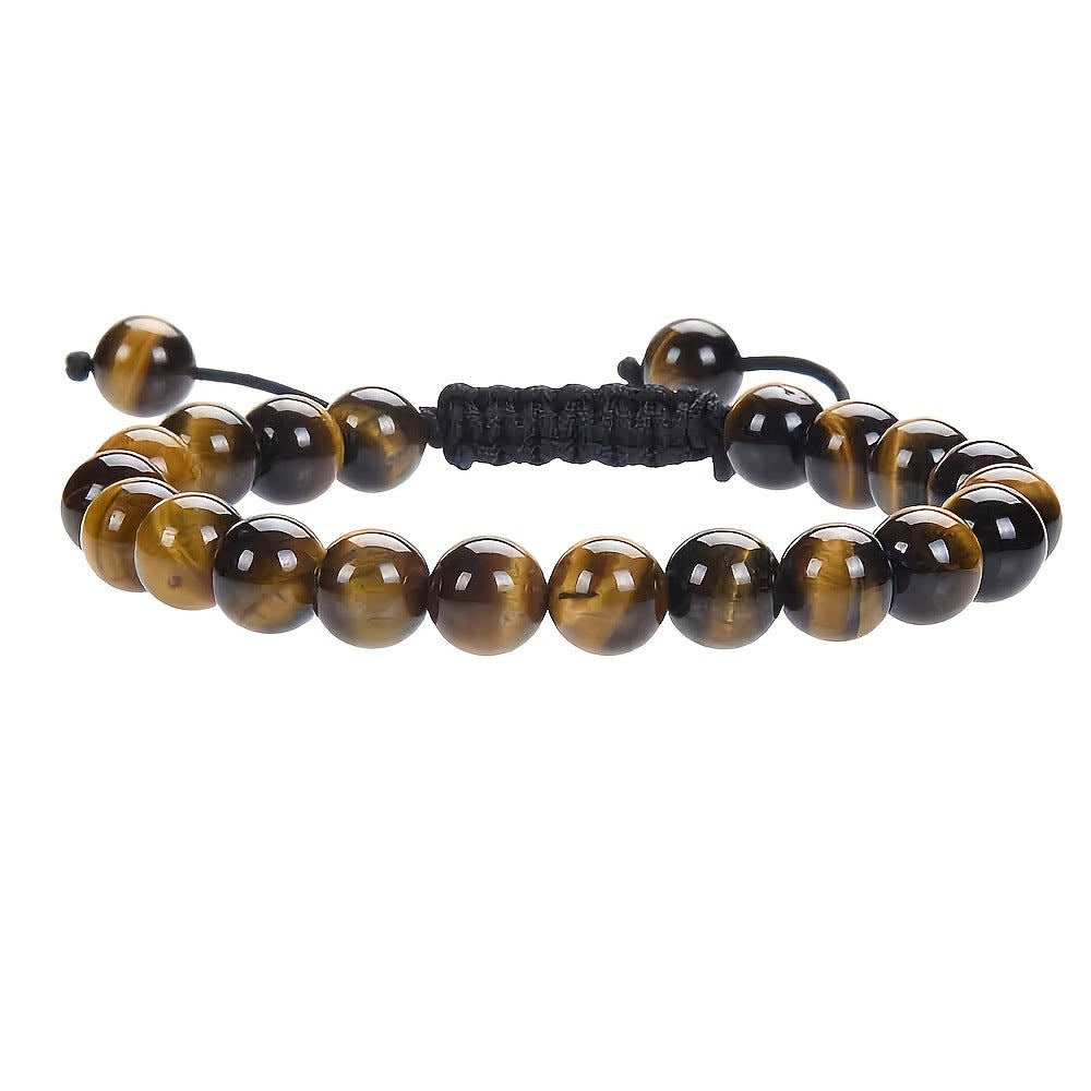 Natural stone bead bracelet