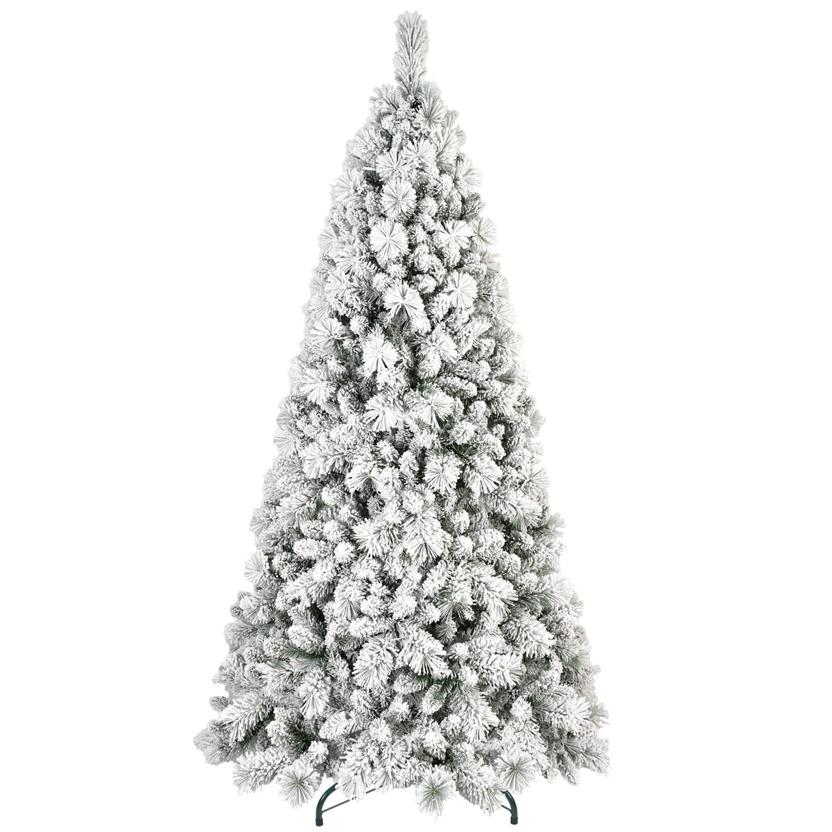 Snow flocked artificial Christmas tree - view 5