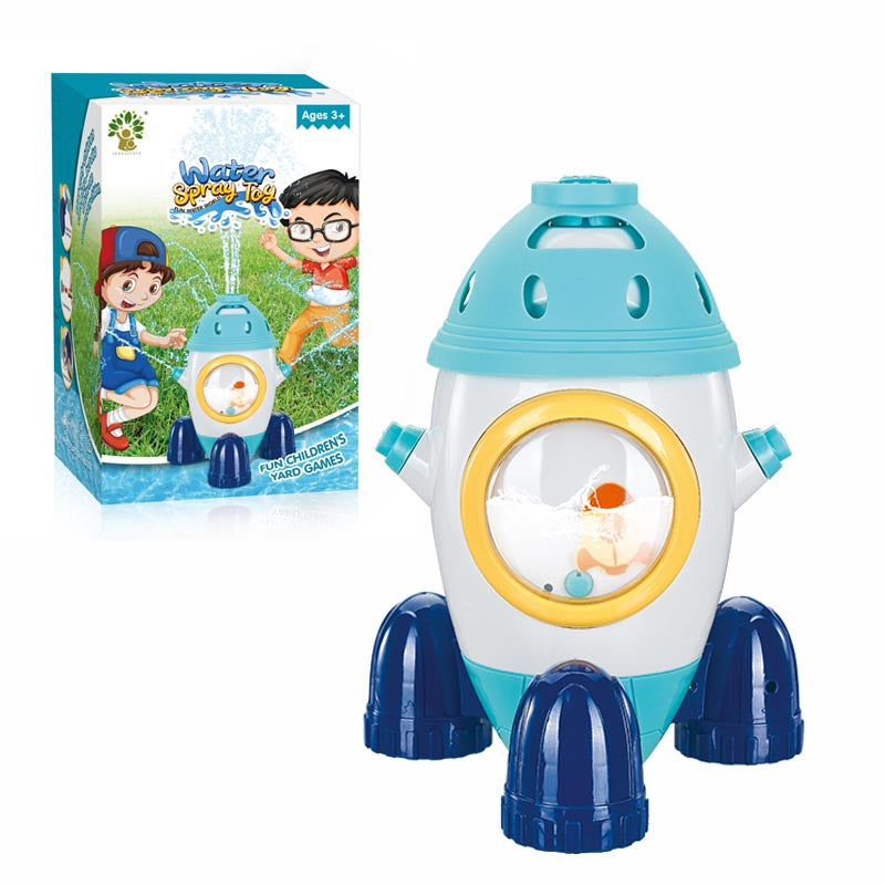Blue rocket sprinkler