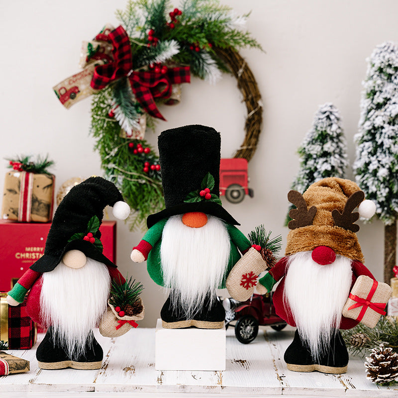 Christmas gnome plush doll - view 2