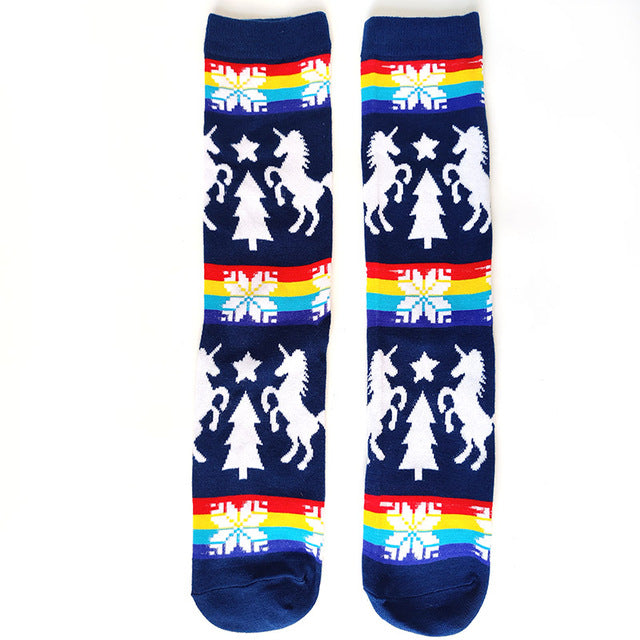 Men's Christmas Crew Socks - 16 Fun Festive Designs