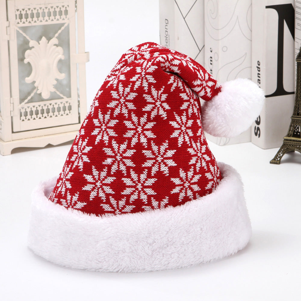 Knitted Nordic Santa hat