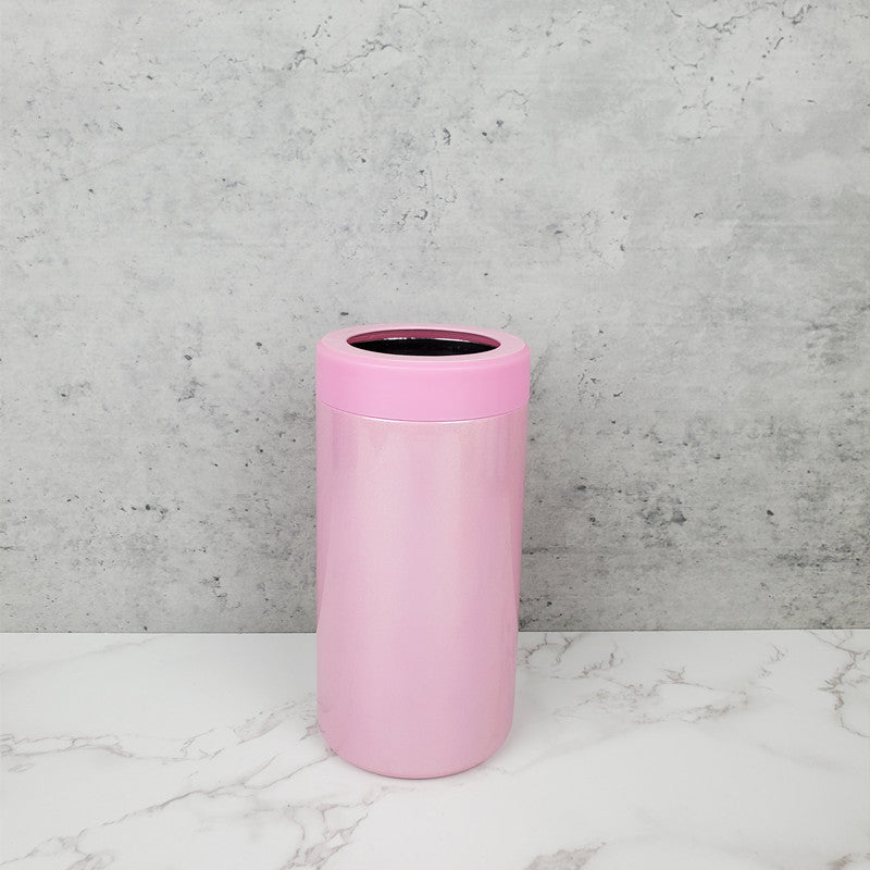 Stainless steel can cooler stubby holder