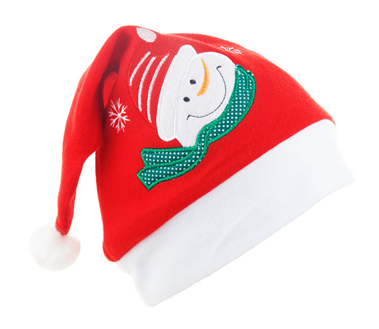 Embroidered Santa hat