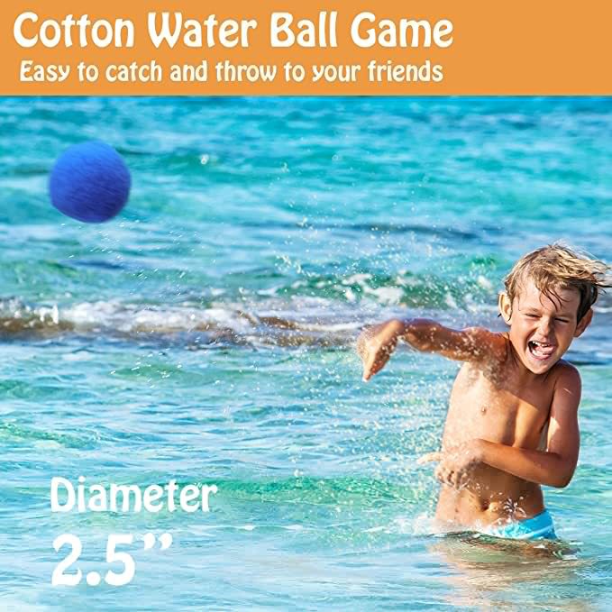 Soak balls in water