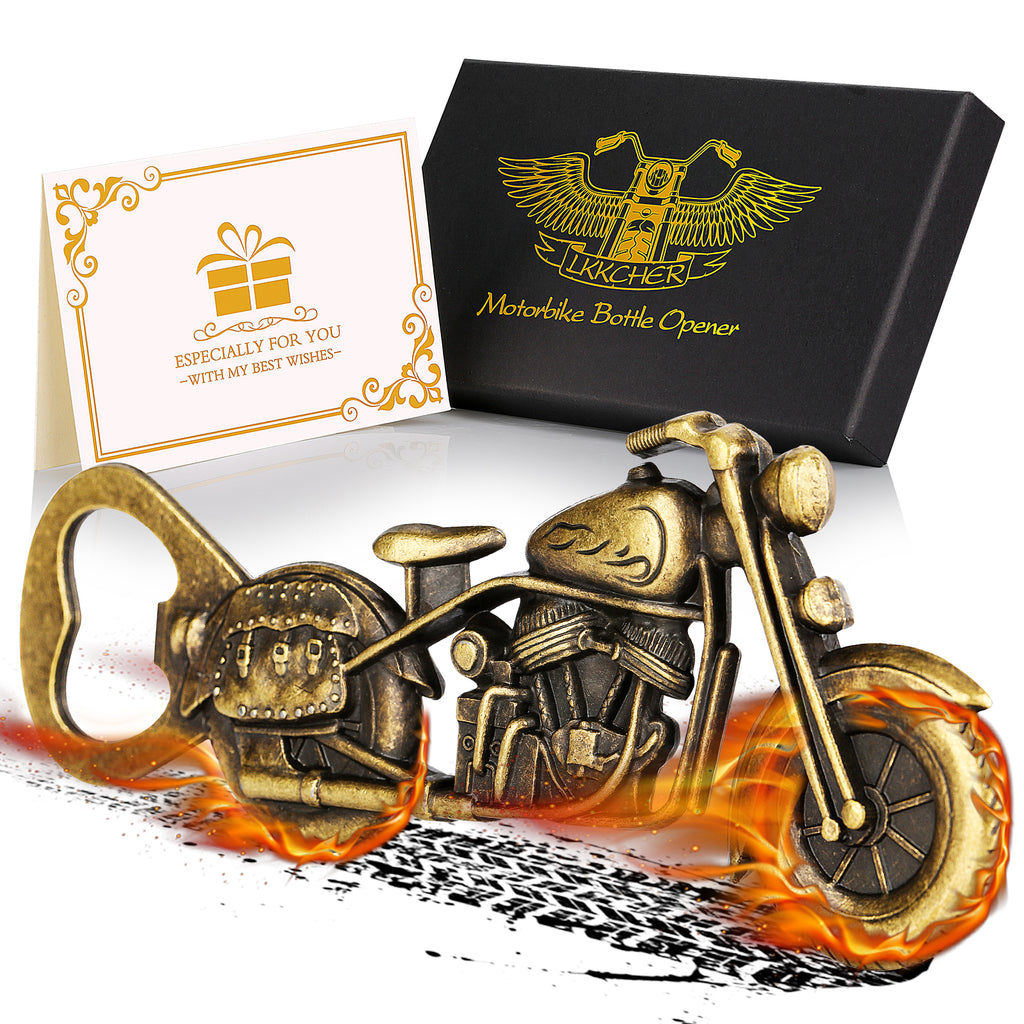 Motorcycle bottle opener gift box