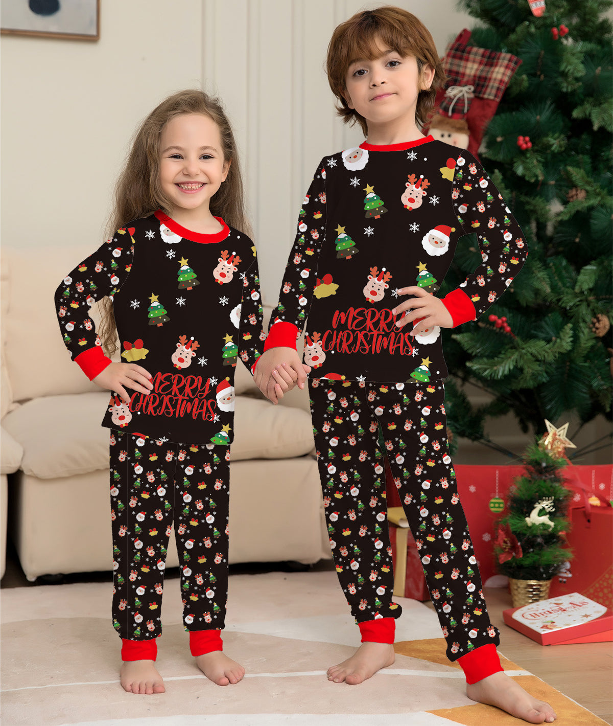 Matching Christmas Pyjamas for Dad & Mum - Festive PJ Set