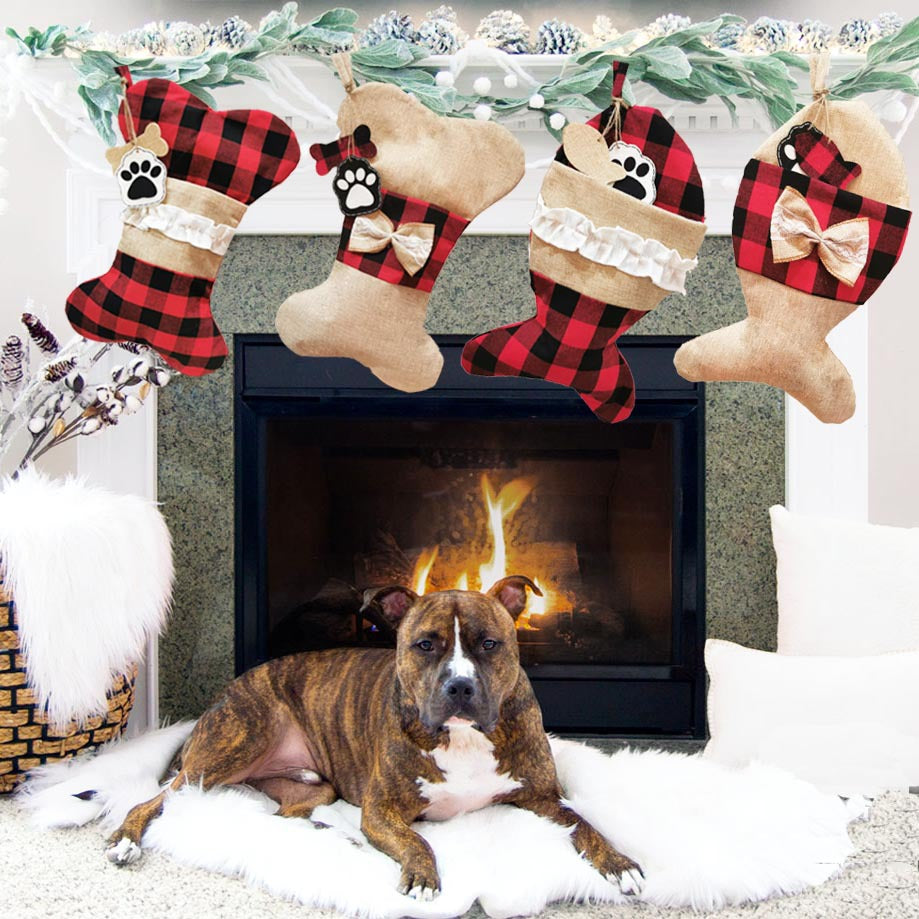 Pet Christmas stocking for dogs and cats - view 2