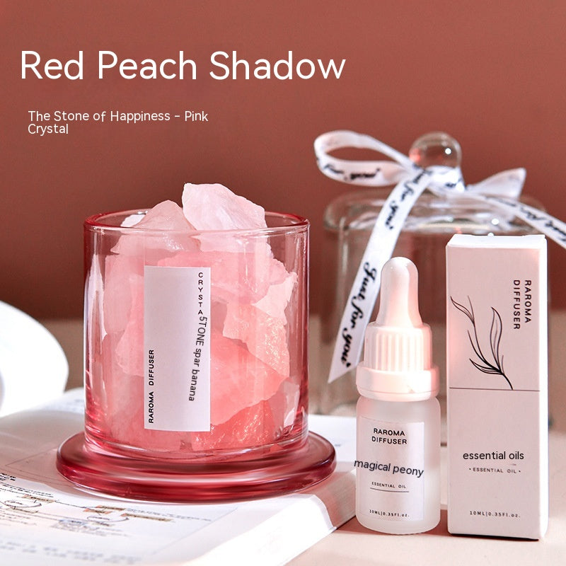 Crystal stone reed diffuser