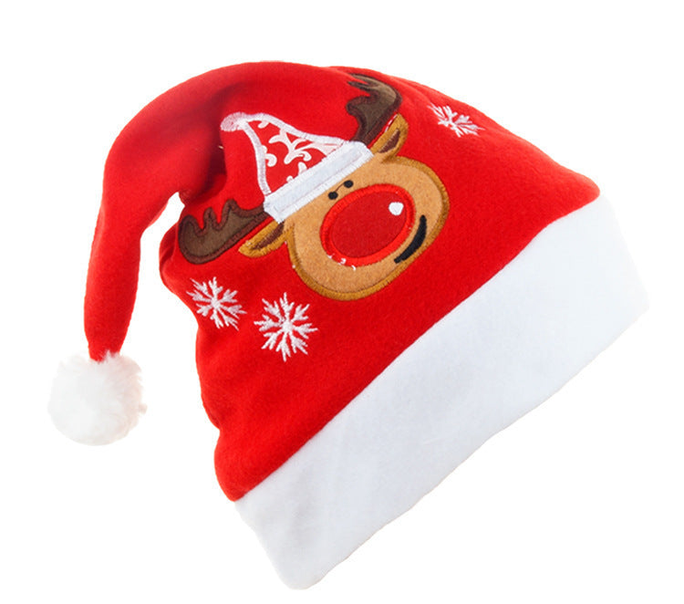 Embroidered Santa hat