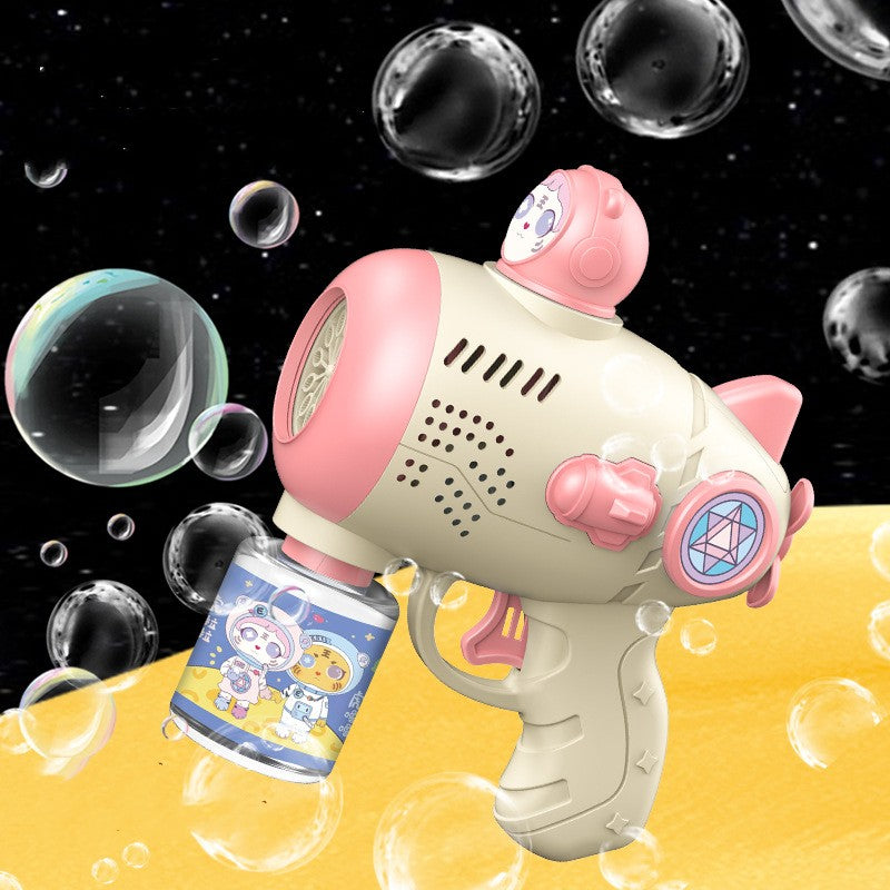 Automatic bubble gun for kids