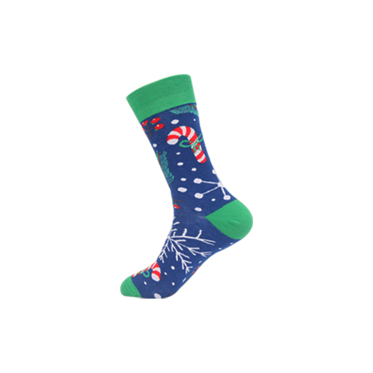 Christmas Socks - Santa, Reindeer & Snowman Designs (Single or 5 Pack)