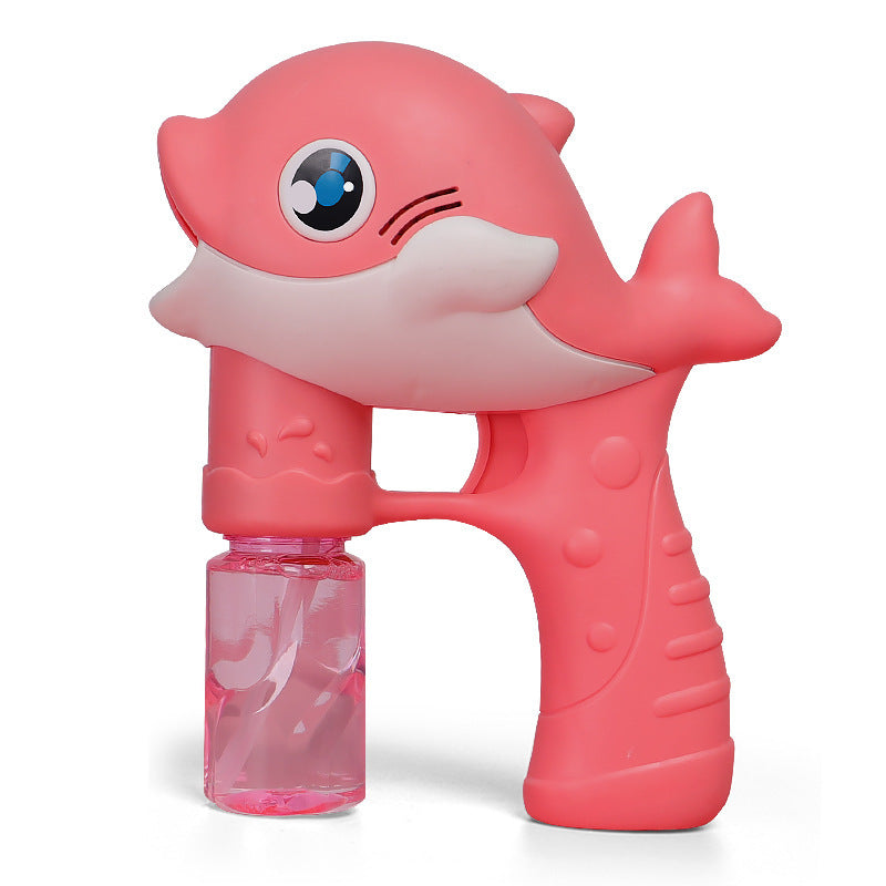 Automatic bubble gun for kids